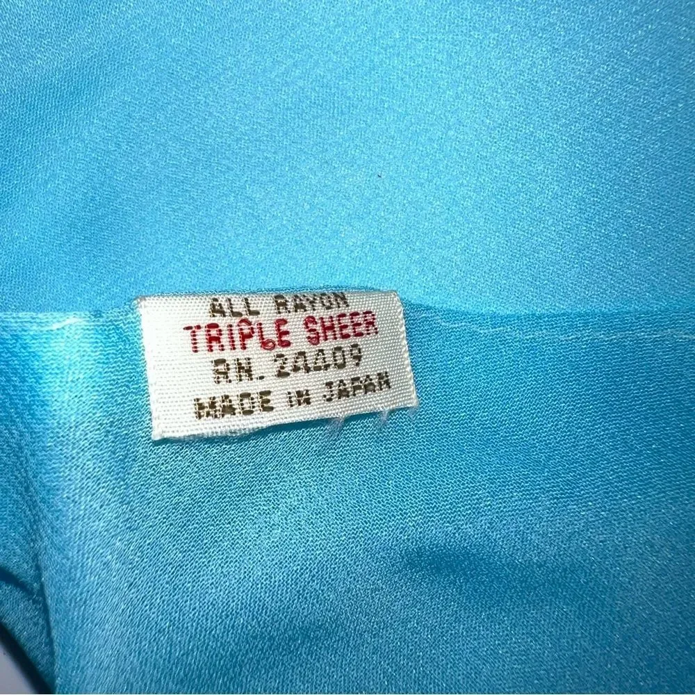 Marvin Accessories Vibrant Blue and Multicolor 2 Piece Mod Tie Set w/Instruction